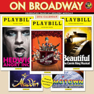 2016 Playbill On Broadway Wall Calendar