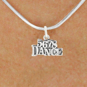 5 6 7 8 Dance Necklace