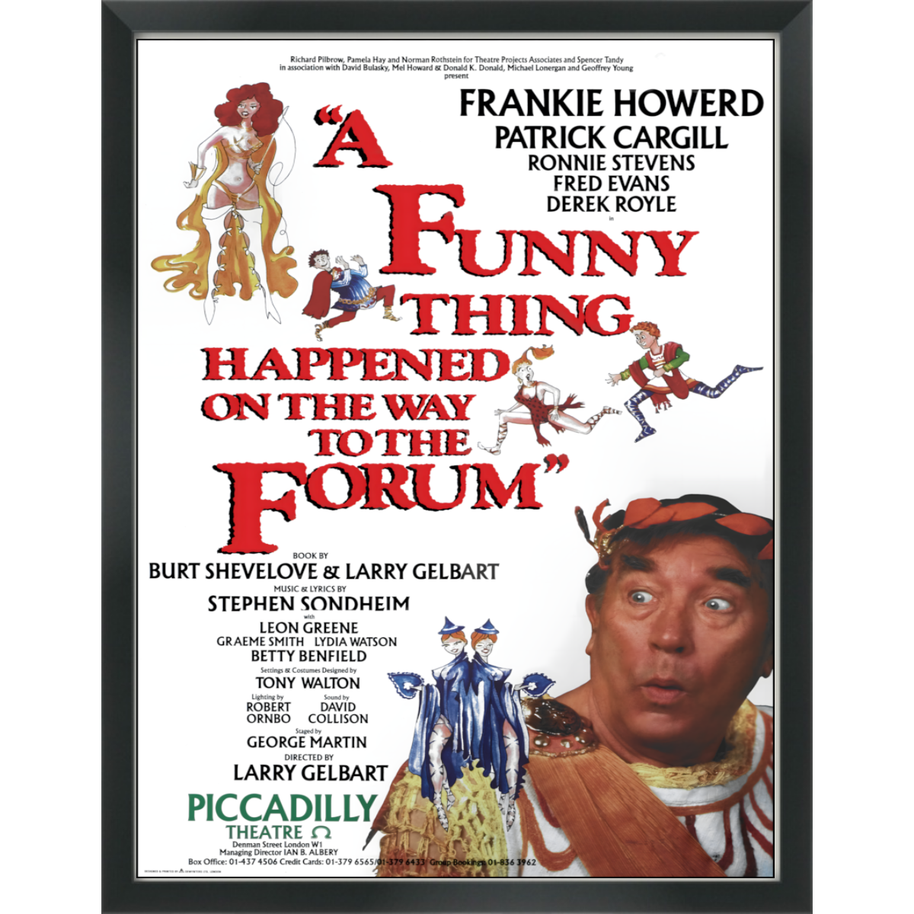 A Funny Thing Happened On The Way To The Forum Repro Poster
