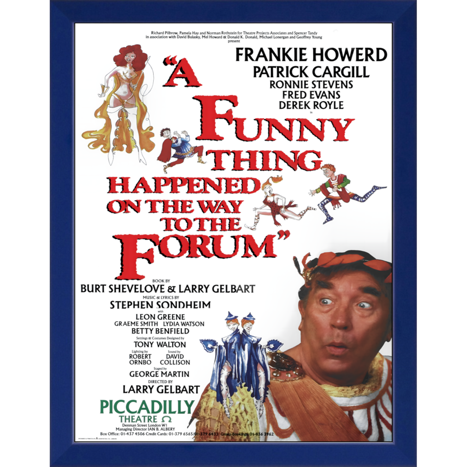 A Funny Thing Happened On The Way To The Forum Repro Poster