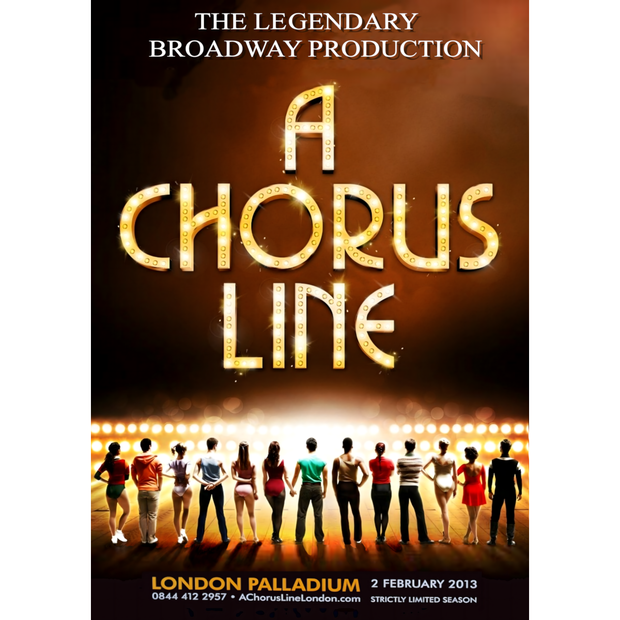 A Chorus Line Repro Poster