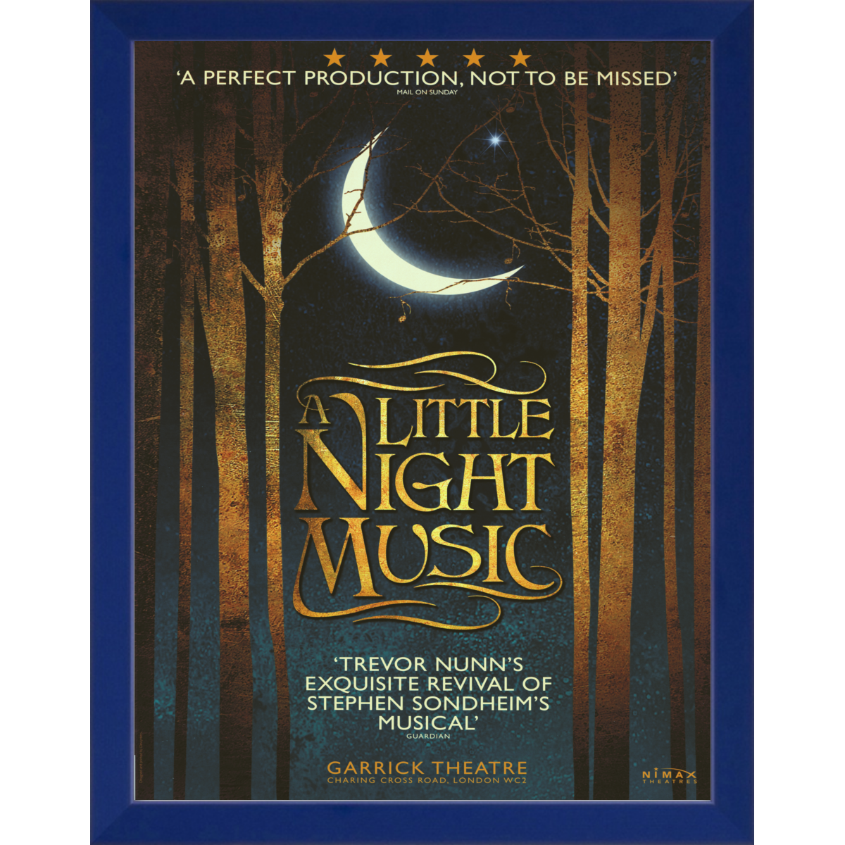 A Little Night Music Garrick Theatre Poster