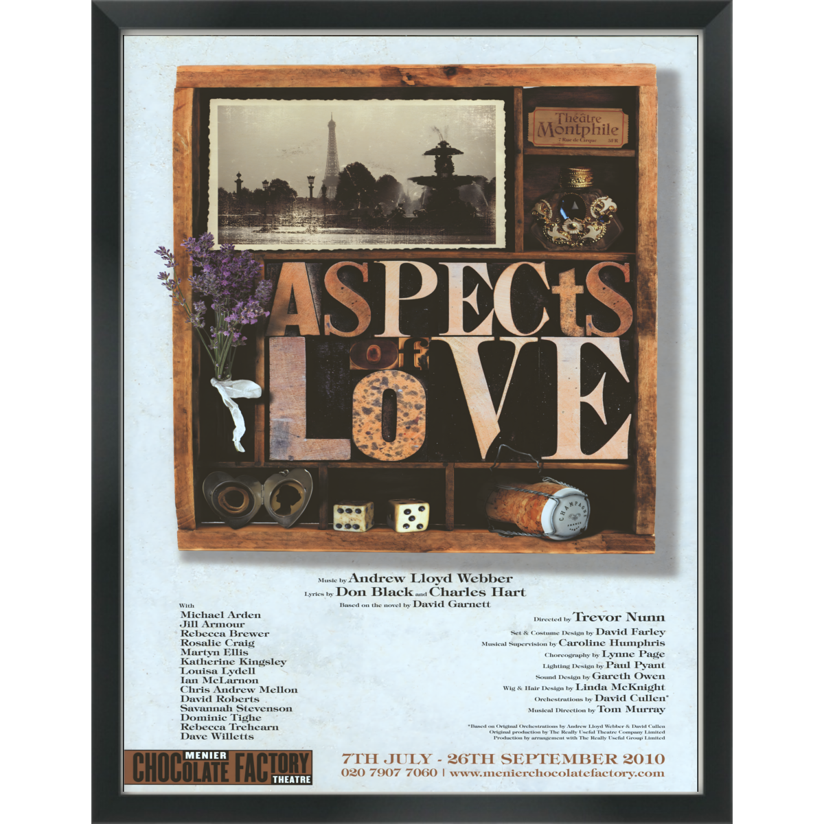 Aspects Of Love Repro poster