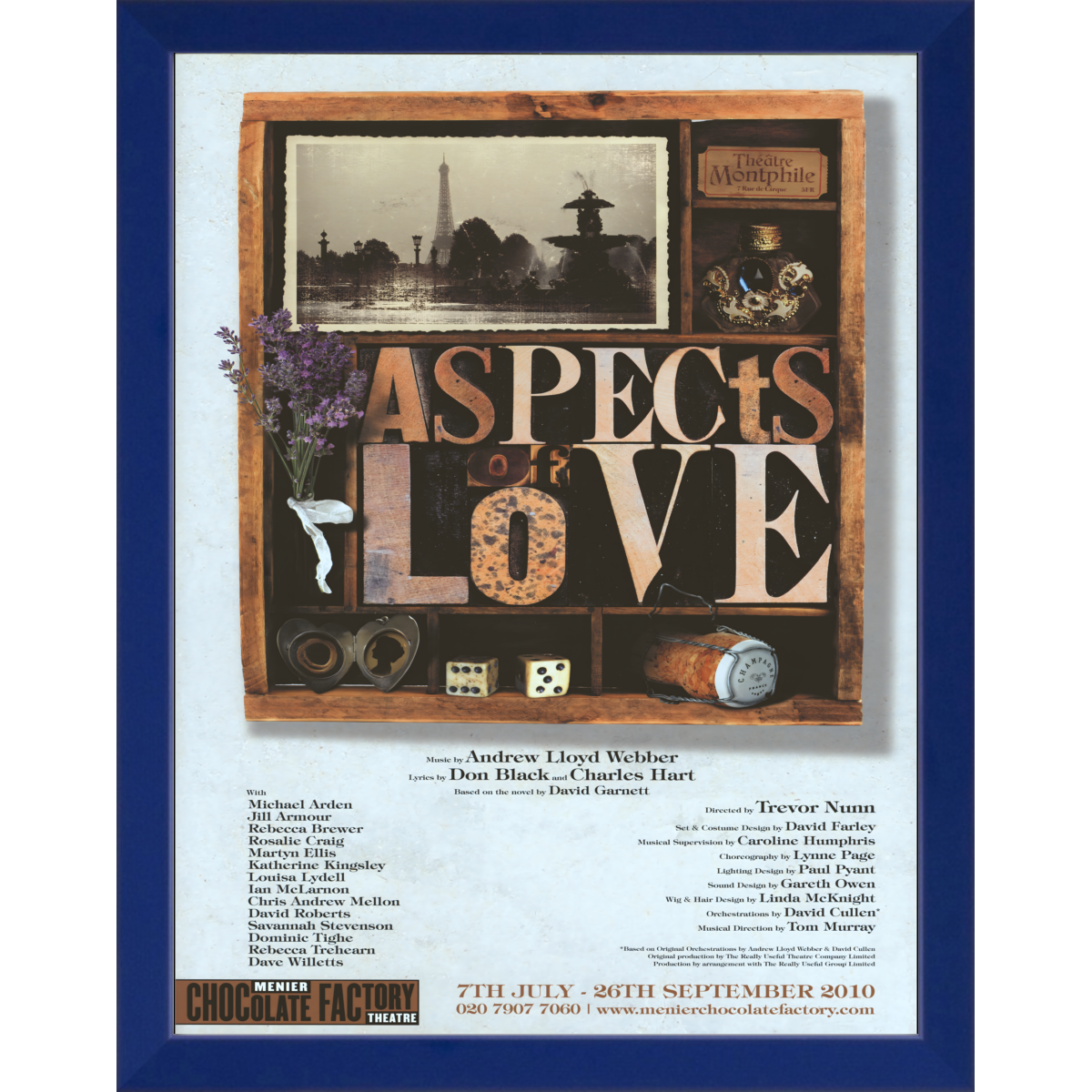 Aspects Of Love Repro poster