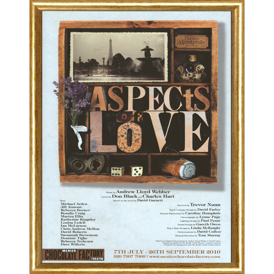 Aspects Of Love Repro poster
