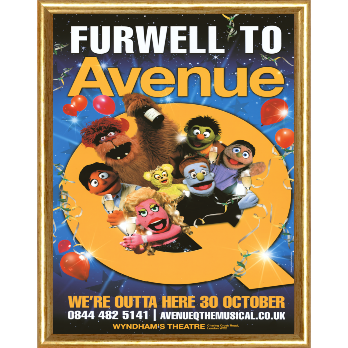 Avenue Q Furwell Repro