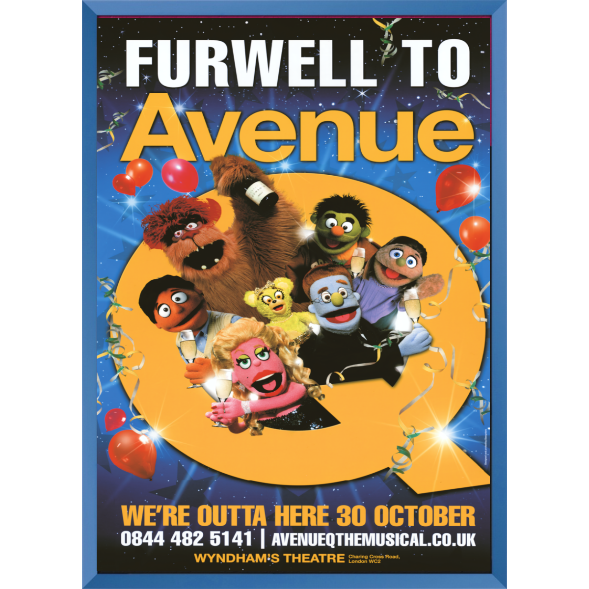 Avenue Q Furwell Repro