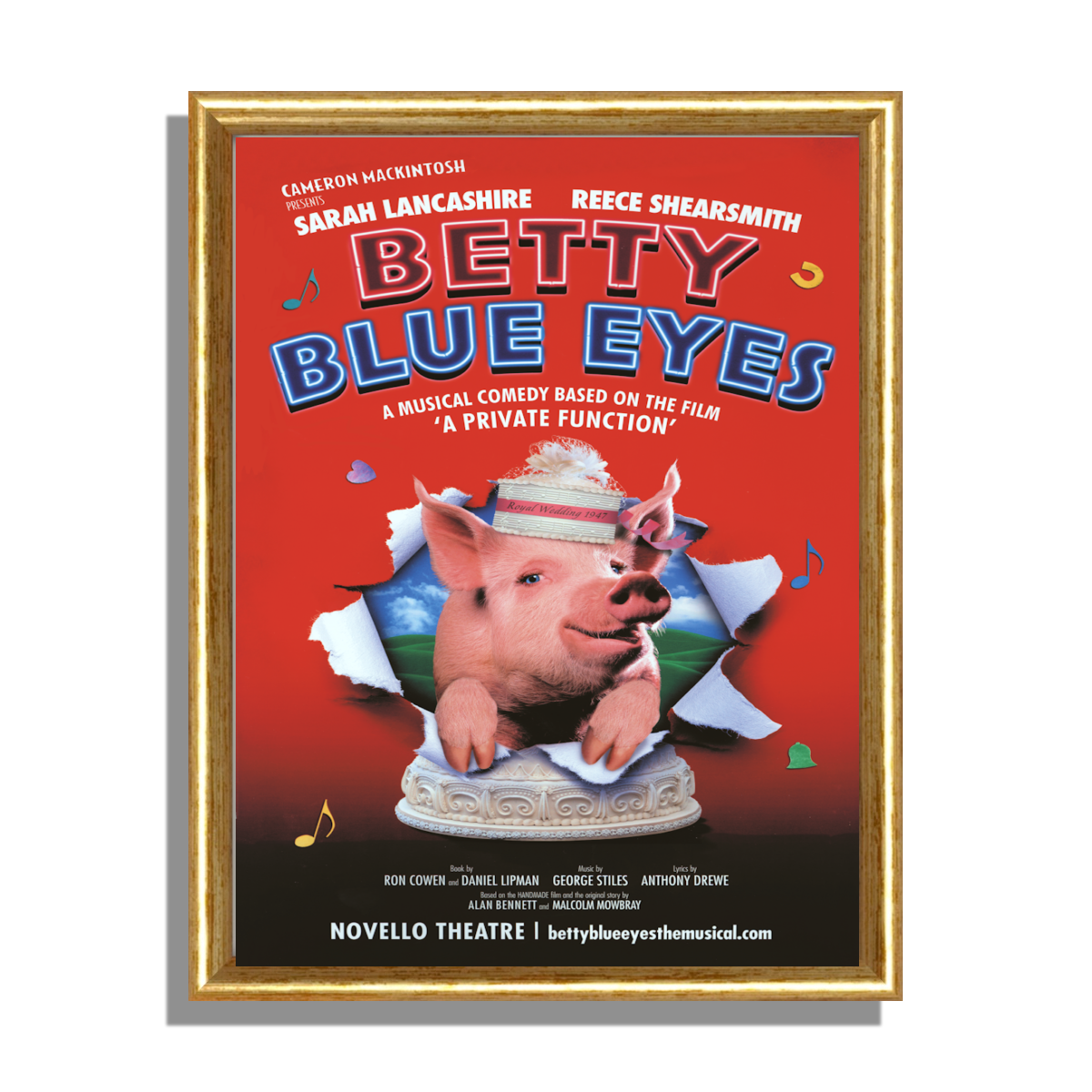 Betty Blue Eyes Poster
