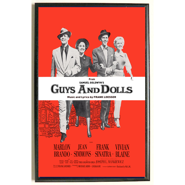 Guys and Dolls 1950 Poster