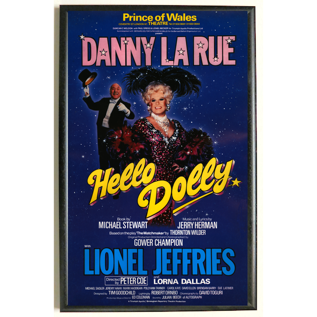 Hello Dolly Danny La Rue 1984 Poster