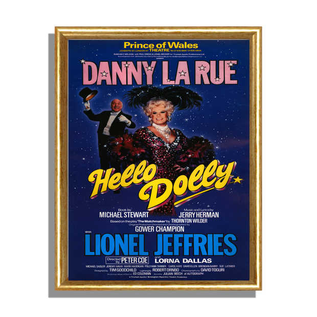 Hello Dolly Danny La Rue 1984 Poster
