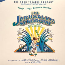 THE JERUSALEM SYNDROME Original Off Broadway Cast