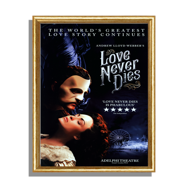 Love Never Dies Love Story Posters