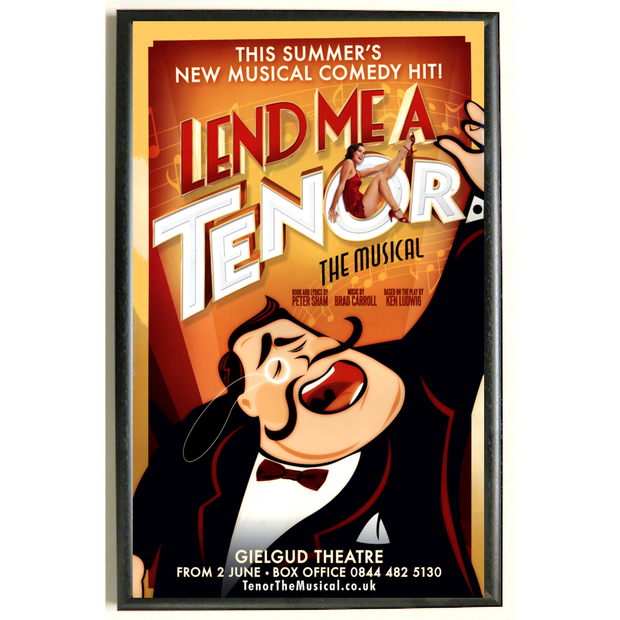 Lend Me A Tenor Poster