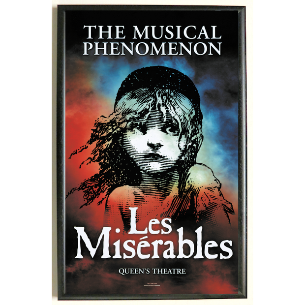 Les Miserables Girl's Face Posters