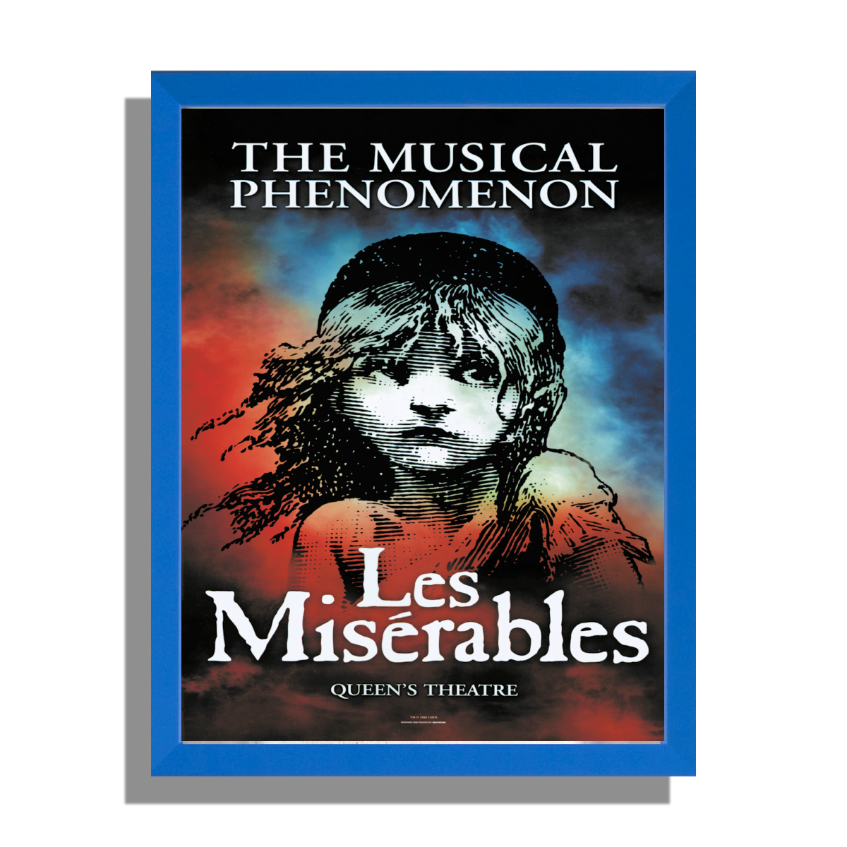 Les Miserables Girl's Face Posters