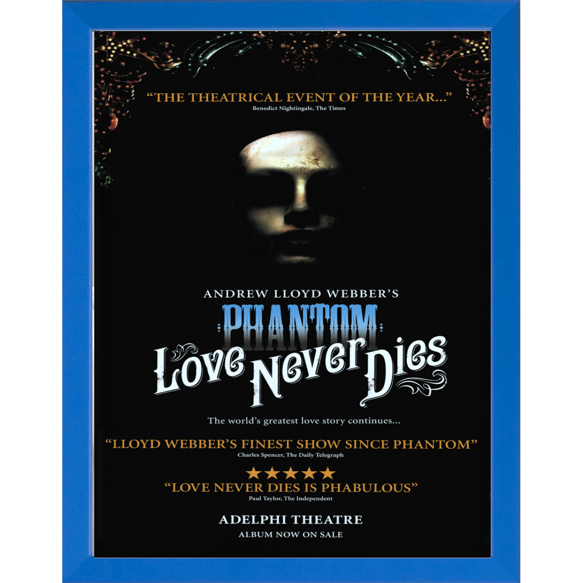 Love Never Dies First Phantom Posters
