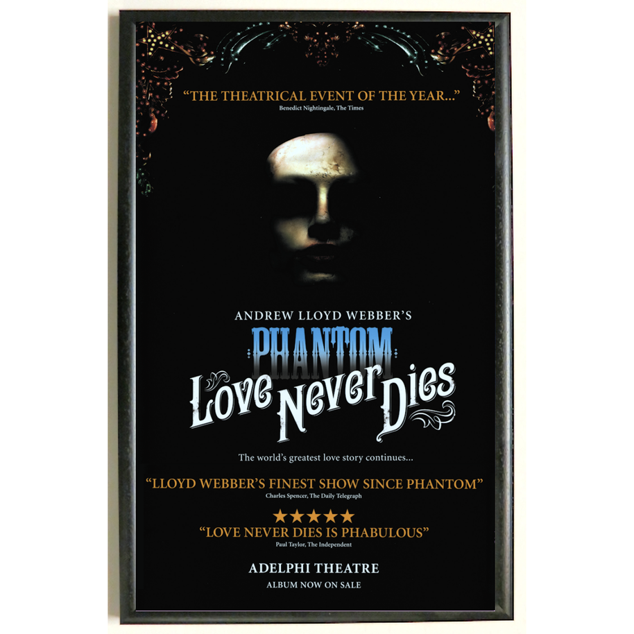 Love Never Dies First Phantom Posters