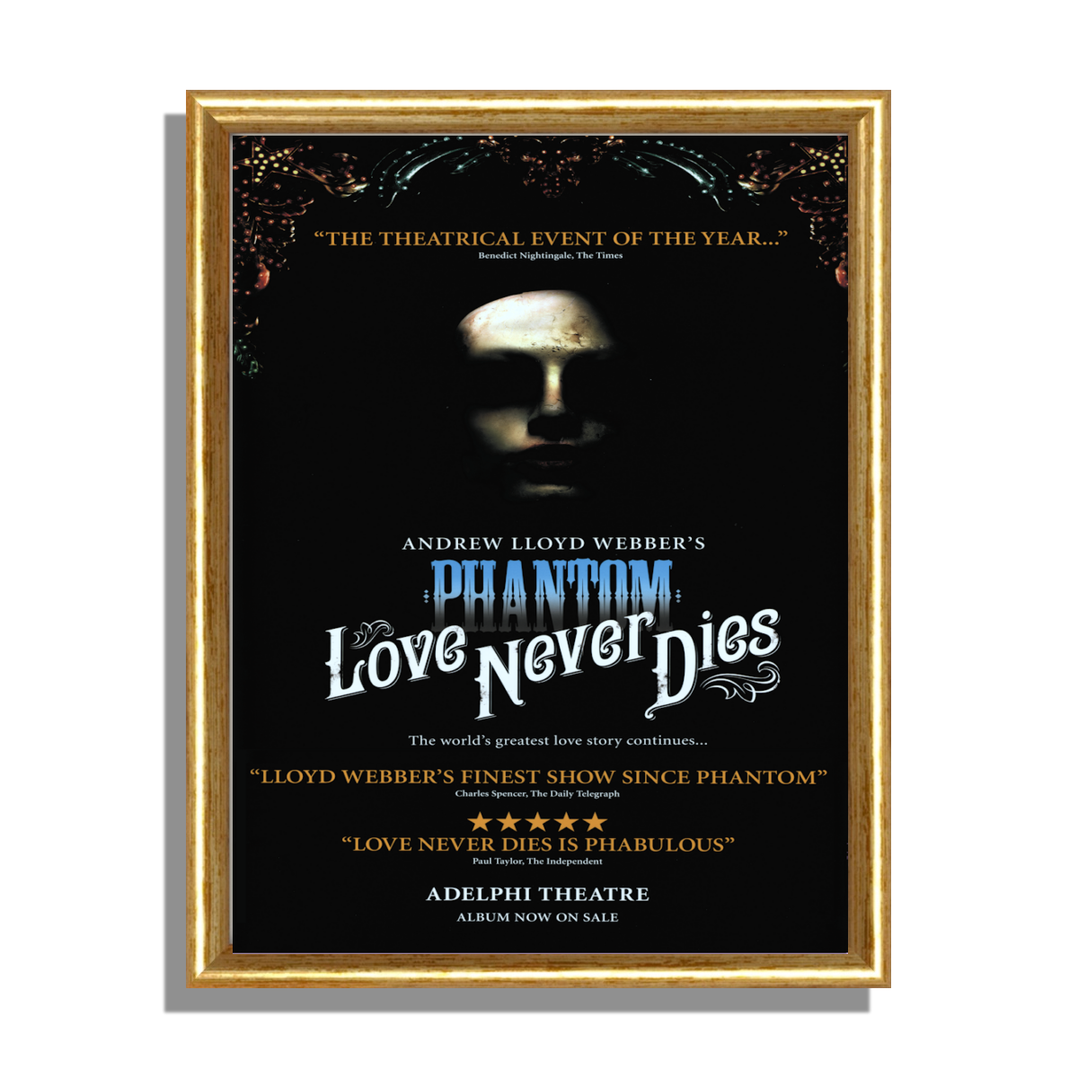 Love Never Dies First Phantom Posters