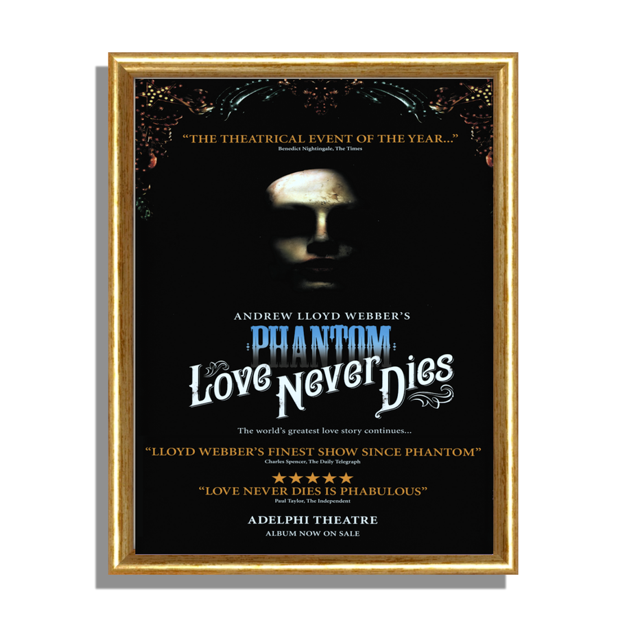 Love Never Dies First Phantom Posters