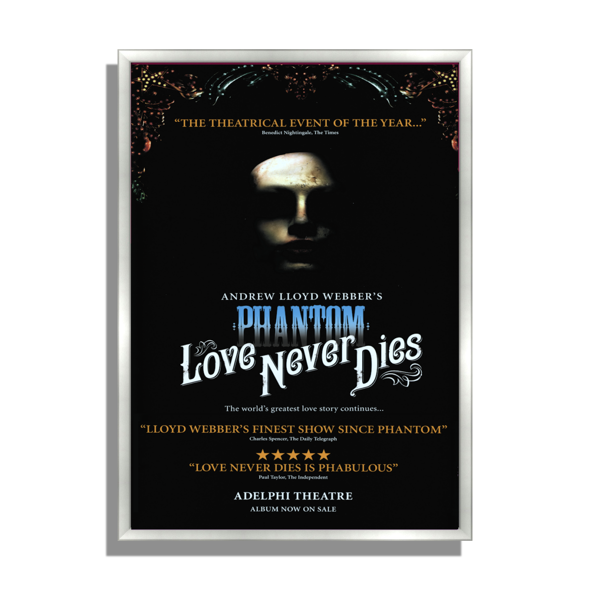 Love Never Dies First Phantom Posters