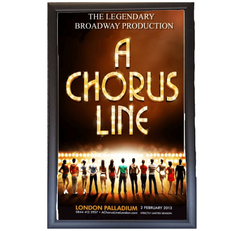 A Chorus Line Repro Poster