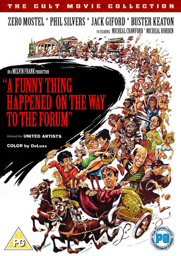 A Funny Thing Happened On The Way To The Forum Region 2 DVD