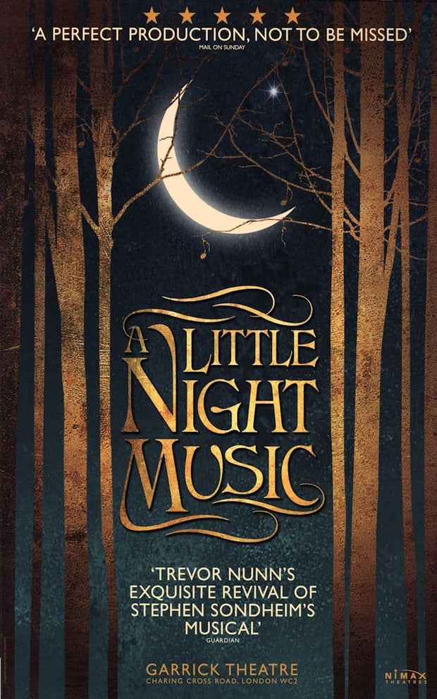 A Little Night Music Garrick Theatre Poster