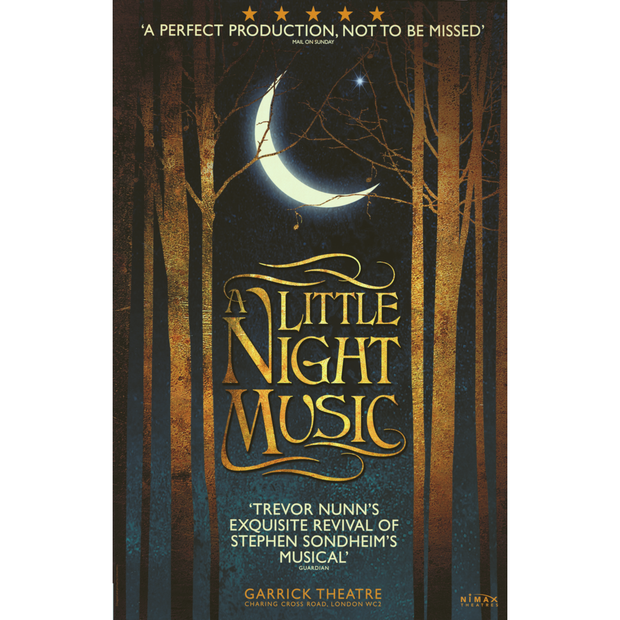 A Little Night Music Garrick Theatre Poster