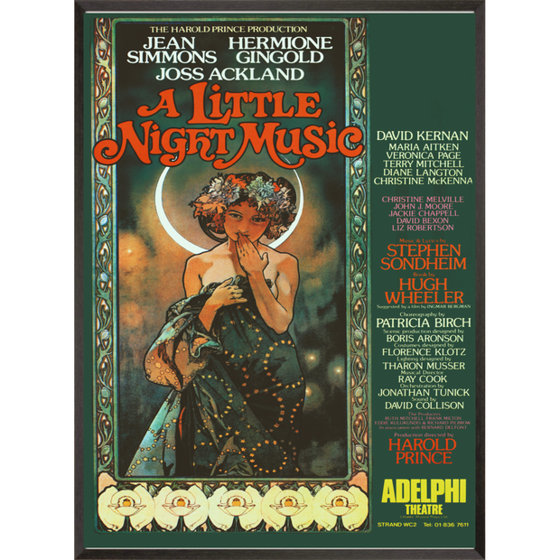 A Little Night Music Adelphi Theatre Poster