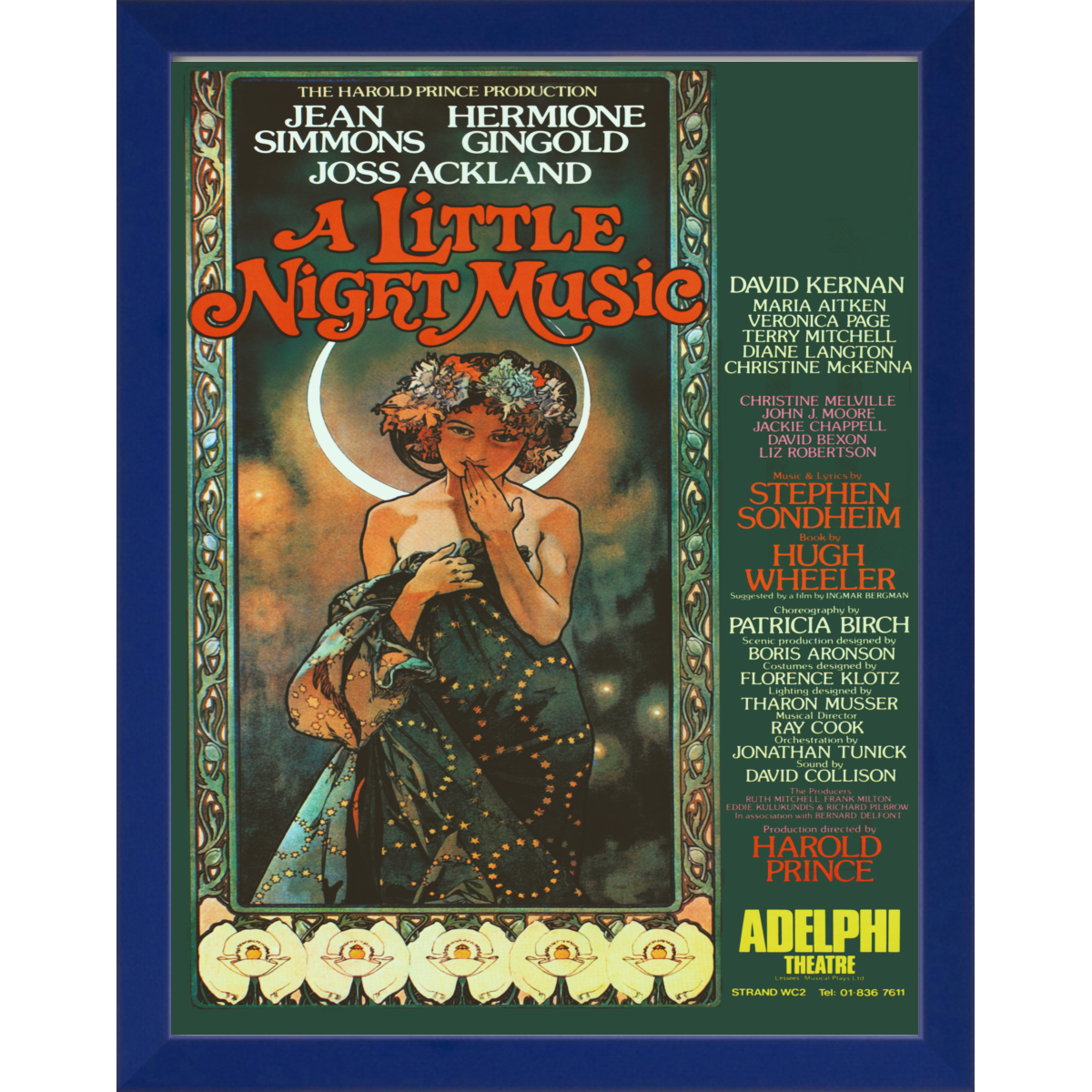 A Little Night Music Adelphi Theatre Poster