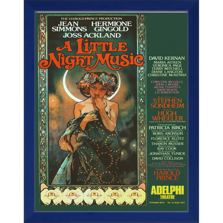 A Little Night Music Adelphi Theatre Poster
