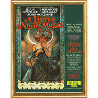 A Little Night Music Adelphi Theatre Poster
