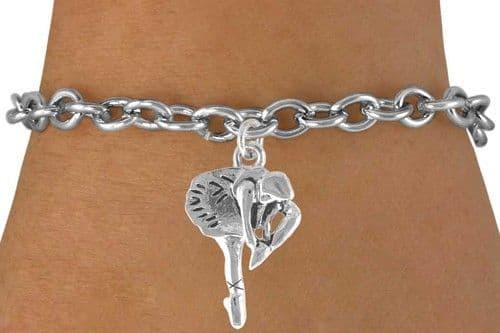 Ballerina Bracelet (silver tone chain)