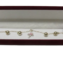 Ballet Dancer Chain (Pink)