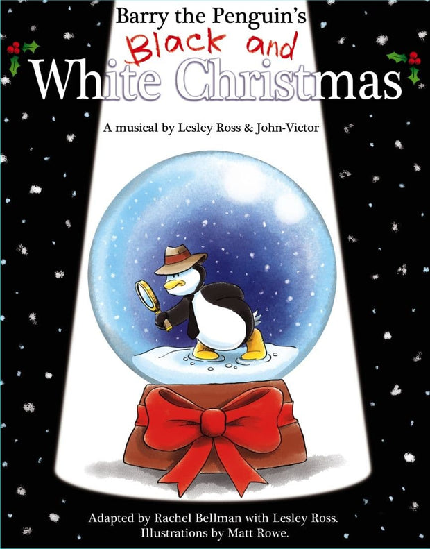Barry the Penguin's Black and White Christmas: A Musical Book plus CD