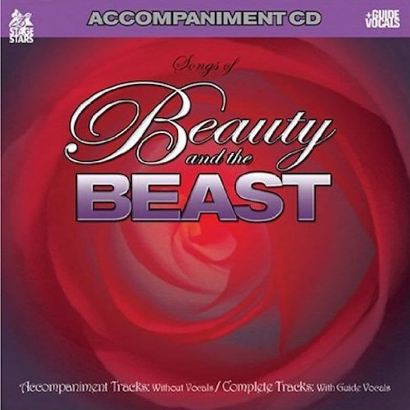 Beauty And The Beast Karaoke Accompaniment 2 CD
