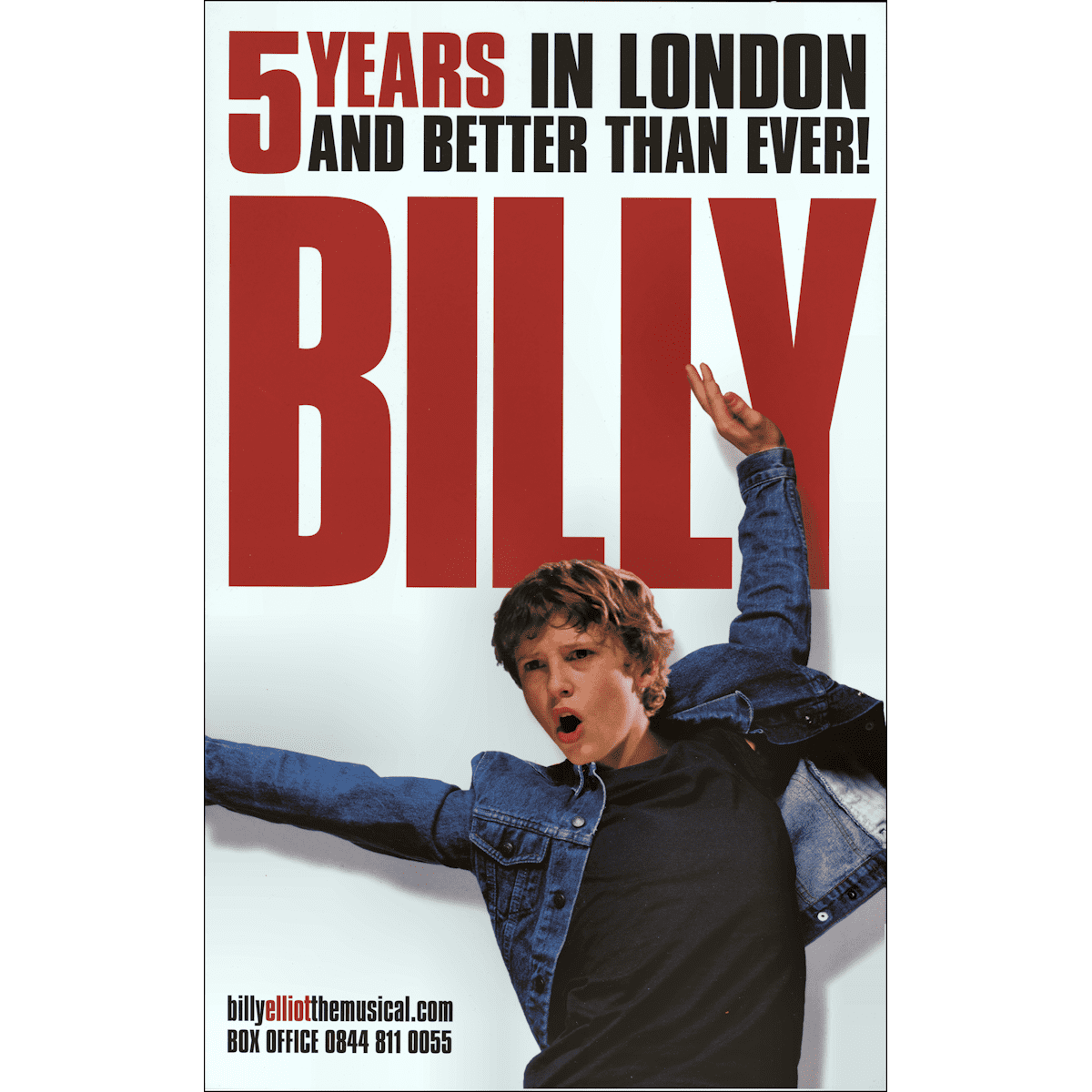 Billy Elliot 5 Years Poster