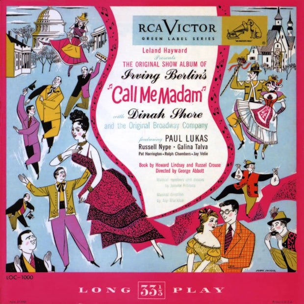 Call Me Madam 1952 Original Broadway CD