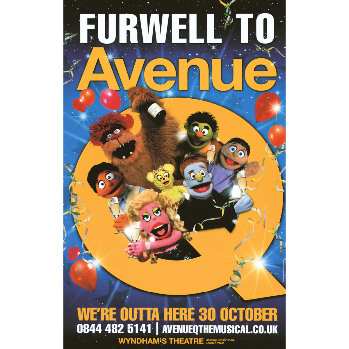 Avenue Q Furwell Repro