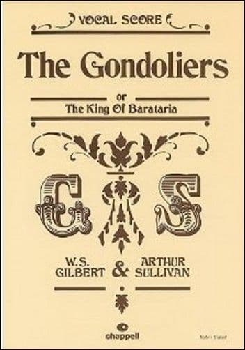 Gondoliers or the King of Barataria. The Book