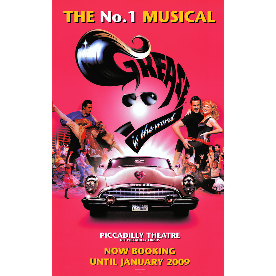 Grease Is The Word No1 Poster