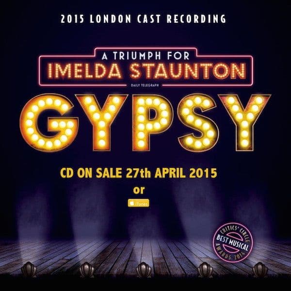 Gypsy New London Cast Recording 2015 CD