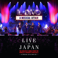 IL Divo A Musical Affair Live In Japan CD + DVD