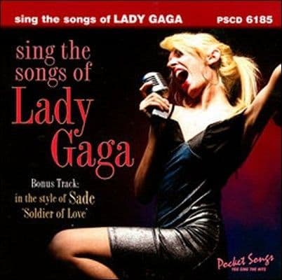 Lady Gaga Sing the Songs of... Karaoke CD (1)