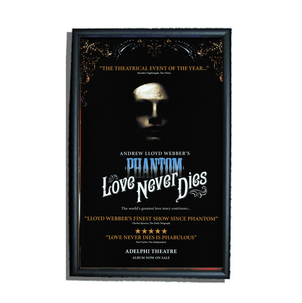 Love Never Dies First Logo Posters