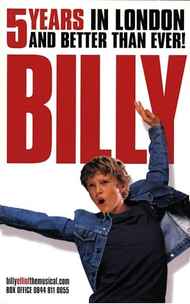 Billy Elliot 5 Years Poster