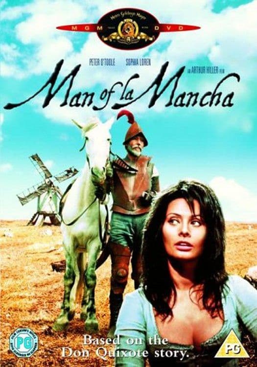 Man Of La Mancha Region 2 DVD