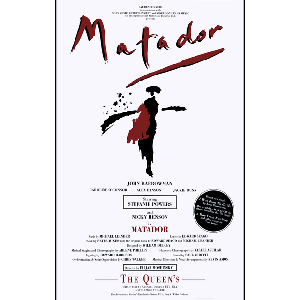 Matador The Queens Theatre 1991 Repro Poster