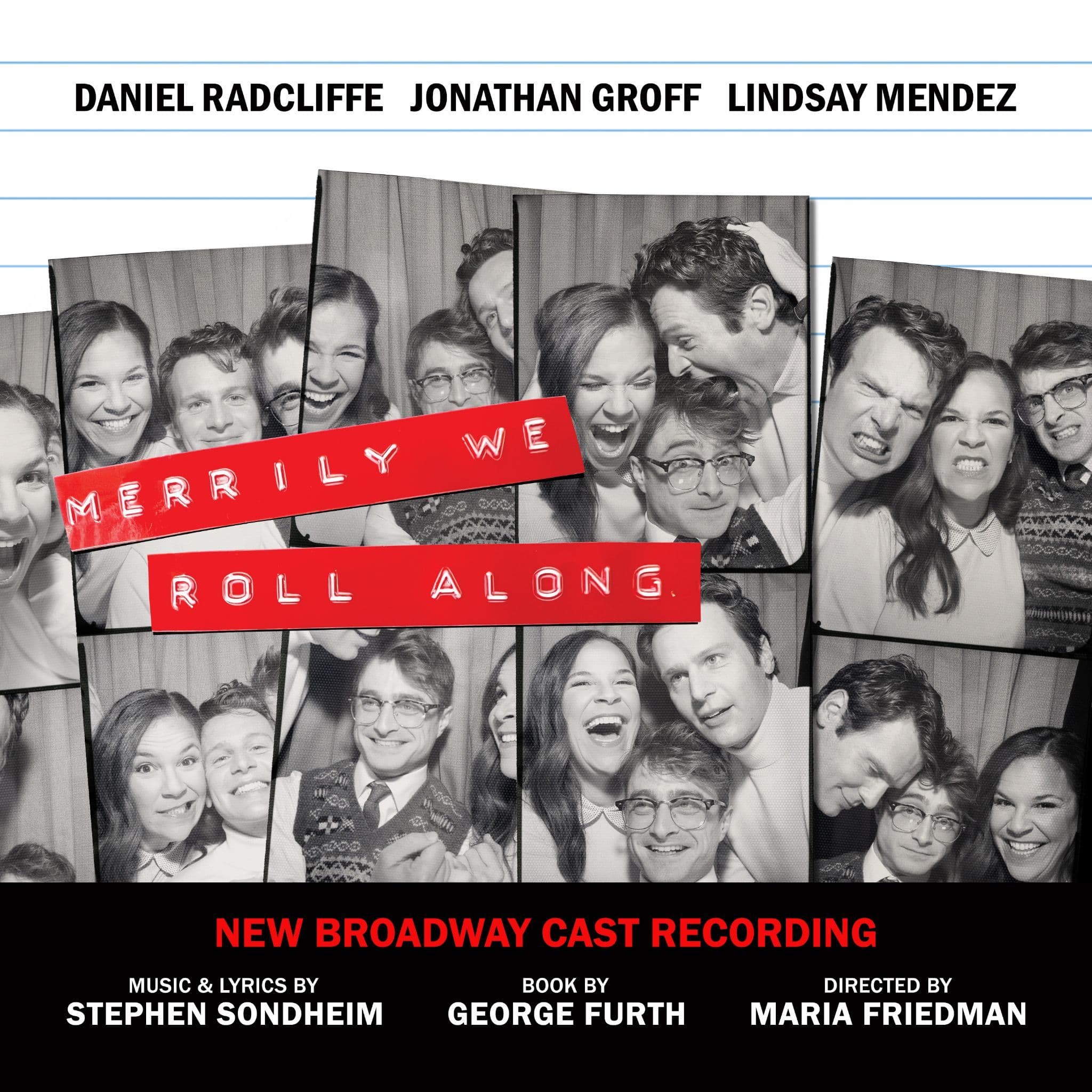 Merrily We Roll Along 2023 Broadway Cast